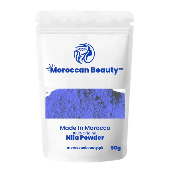 Moroccan Blue Nila Skin Brightening Powder