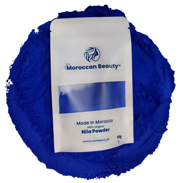 Moroccan Blue Nila Skin Brightening Powder