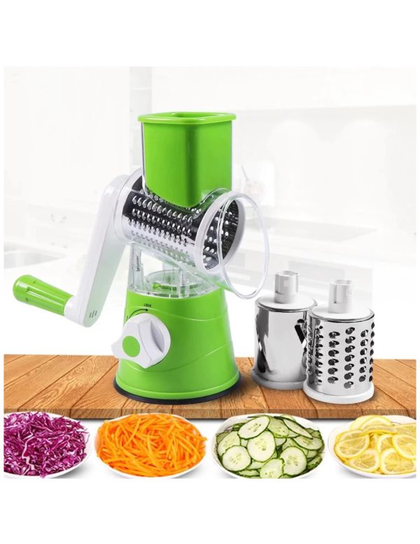 3-in-1 Rotatory Cutter – Slice Smart, Cook Fast!
